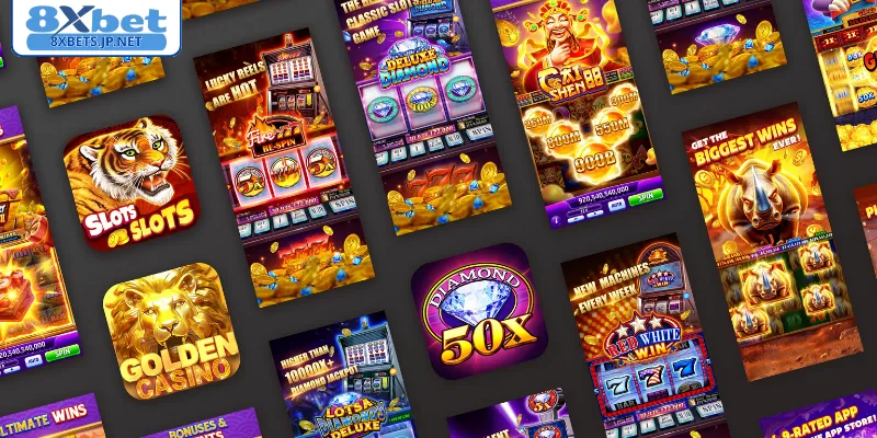 Ưu điểm nổi bật khi tham gia slot game nhà cái 8XBET